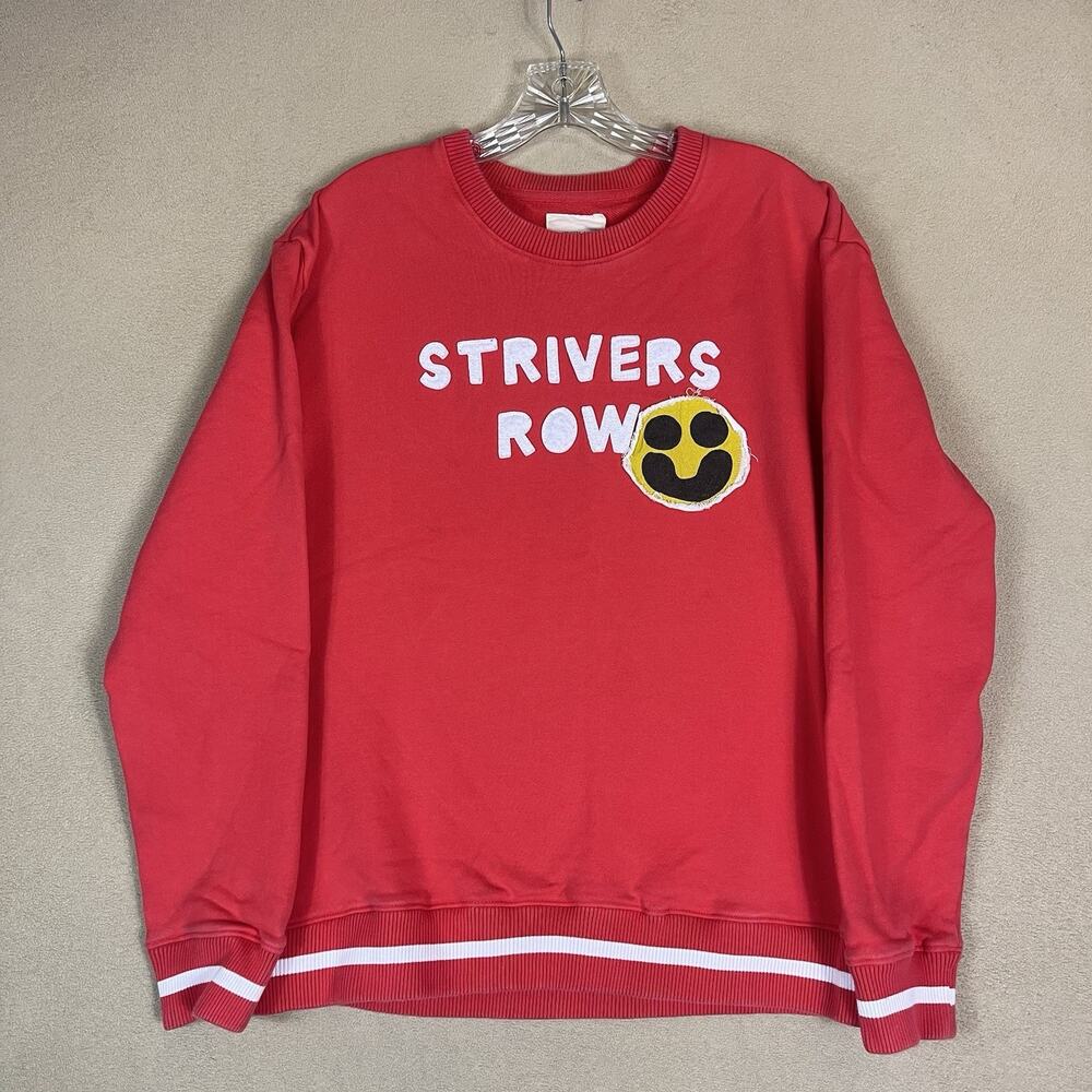 Strivers Row Sweatshirt Mens S Red Eagletail Crew Neck Pullover Sweater